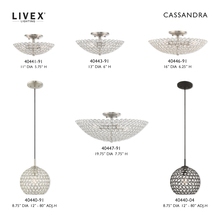 Livex Lighting 40440-04 - 1 Lt Black Mini Pendant
