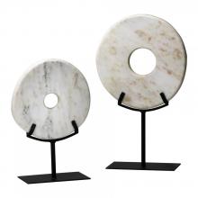 Cyan Designs 02308 - Disk On Stand White - Small