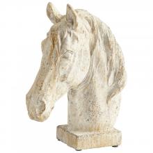 Cyan Designs 08682 - Majestic Mane Sculpture Antique White