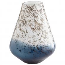 Cyan Designs 09542 - Orage Vase Blue And White - Large