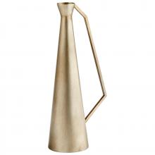 Cyan Designs 09862 - Dhaka Vase Nickel - Large