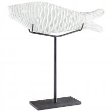 Cyan Designs 10035 - Grouper Sculpture Clear And Frosted - Medium