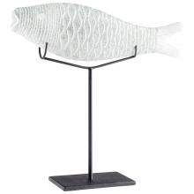Cyan Designs 10036 - Grouper Sculpture Clear And Frosted - Large