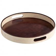 Cyan Designs 10183 - Marriot Tray Beige And Brown - Large