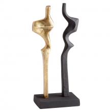 Cyan Designs 10219 - Britons Sculpture Antique Brass And Black
