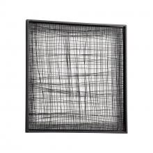 Cyan Designs 10239 - Belham Wall Decor Graphite - Small
