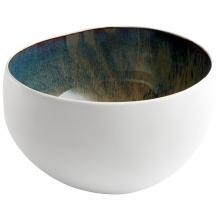 Cyan Designs 10254 - Android Bowl White And Oyster - Small