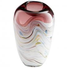 Cyan Designs 10297 - Sao Vase Purple And White - Small