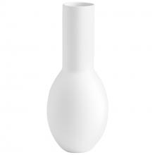Cyan Designs 10536 - Impressive Impression Vase Matte White - Small
