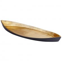 Cyan Designs 10619 - Alumbrar Tray Matte Black And Gold - Medium