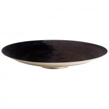 Cyan Designs 10691 - Dual Tone Plate Matte And Black Pearl - Medium