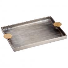 Cyan Designs 10736 - Obscura Tray Silver And Gold - Small
