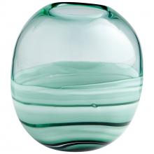 Cyan Designs 10883 - Torrent Vase Green - Squat