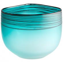 Cyan Designs 10893 - Kapalua Vase Blue And White - Small