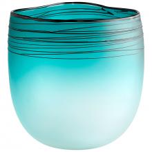 Cyan Designs 10895 - Kapalua Vase Blue And White - Medium