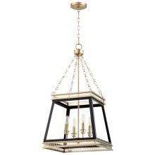Cyan Designs 10906 - Gerard Pendant - Black & Aged Brass