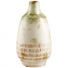 Cyan Designs 11050 - Yukon Vase Olive Pearl Glaze - Large