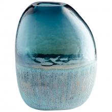 Cyan Designs 11073 - Cape Caspian Vase Blue - Large
