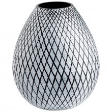 Cyan Designs 11094 - Bozeman Vase Frosted Grey - Medium