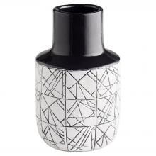 Cyan Designs 11125 - Dark Zenith Vase Blue And White - Medium