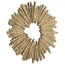 Cyan Designs 11300 - Abra Wall Decor Antique Brass - Small