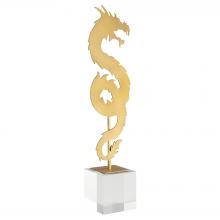 Cyan Designs 11701 - Haku Dragon Designed by J Kent Martin Gold - Tall