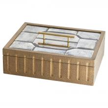 Cyan Designs 11838 - Luxor Box Designed by J Kent Martin Antique Brass