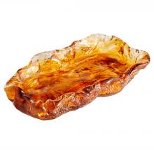 Cyan Designs 11856 - Molten Tray Amber - Large
