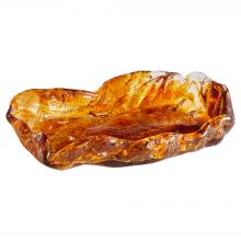Cyan Designs 11857 - Molten Tray Amber - Small