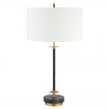 Cyan Designs 12239 - Santiago Table Lamp Black Brass White