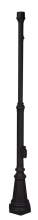 Craftmade Z8984-TB - 80" Post Lamp w/Photocell & Outlet