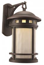 Trans Globe 40375 RT - Boardwalk Collection 1-Light, Outdoor Hanging Lantern Pendant with Water Glass