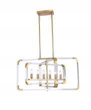 Bethel International ZL23C35CO - Chandelier Copper