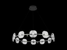 Golden 5028-12 CH - Celestia LED 12 Light Chandelier in Chrome