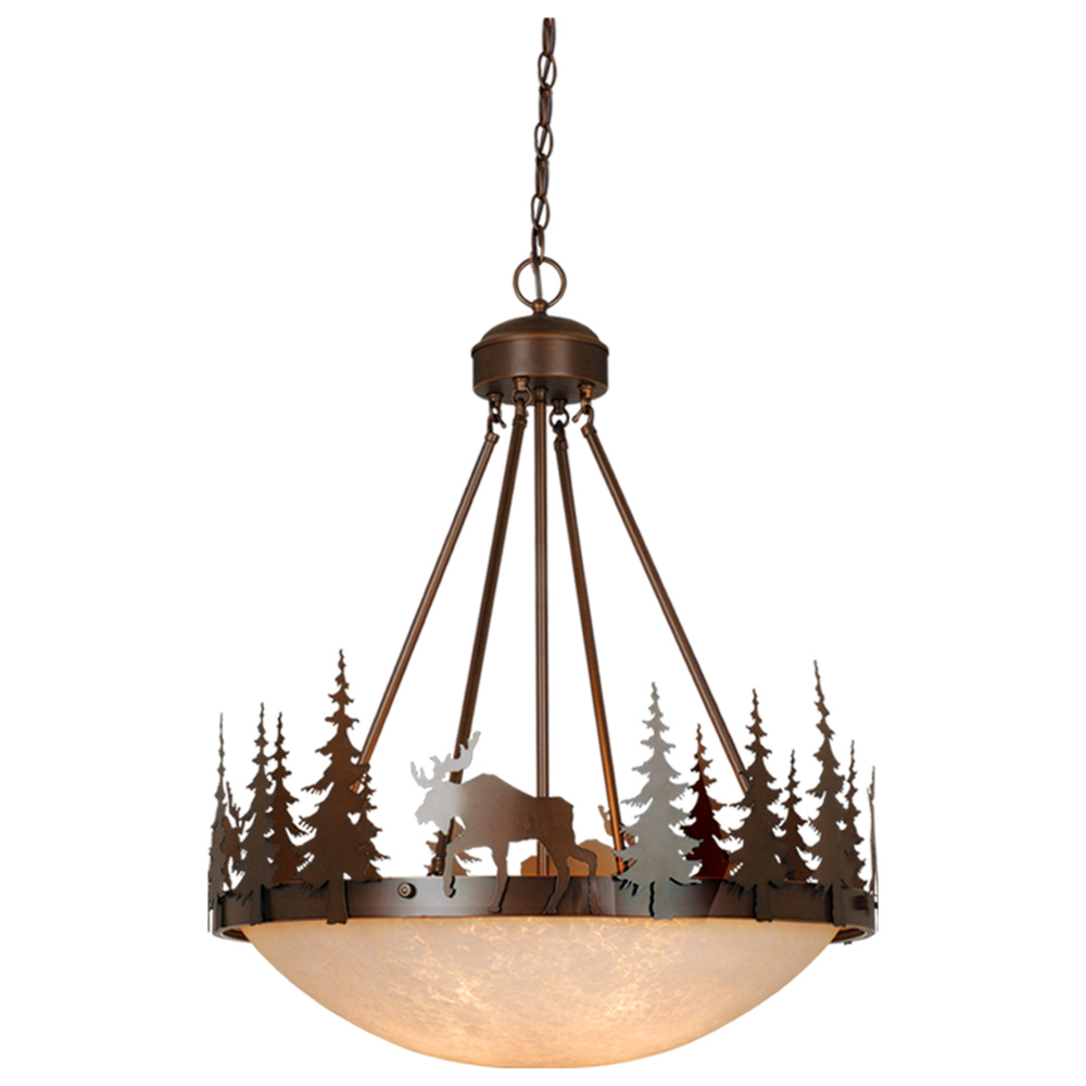Vaxcel International Yellowstone Bowl Pendant - Thumbnail 5