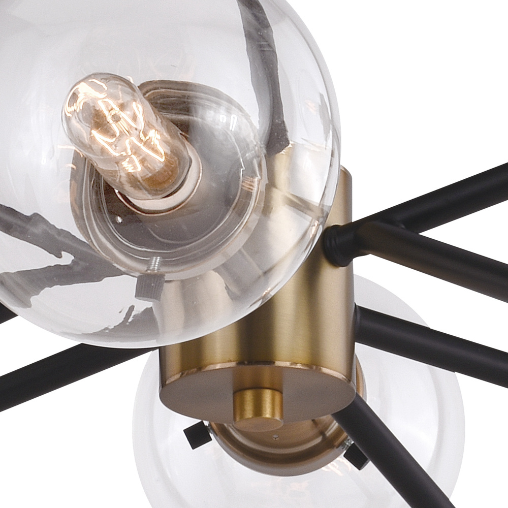 Vaxcel International Orbit Semi-Flush Mount - Thumbnail 4