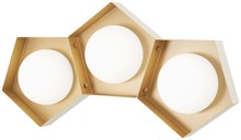 Minka George Kovacs P1393-044G-L - FIVE-O - 3 LIGHT LED BATH